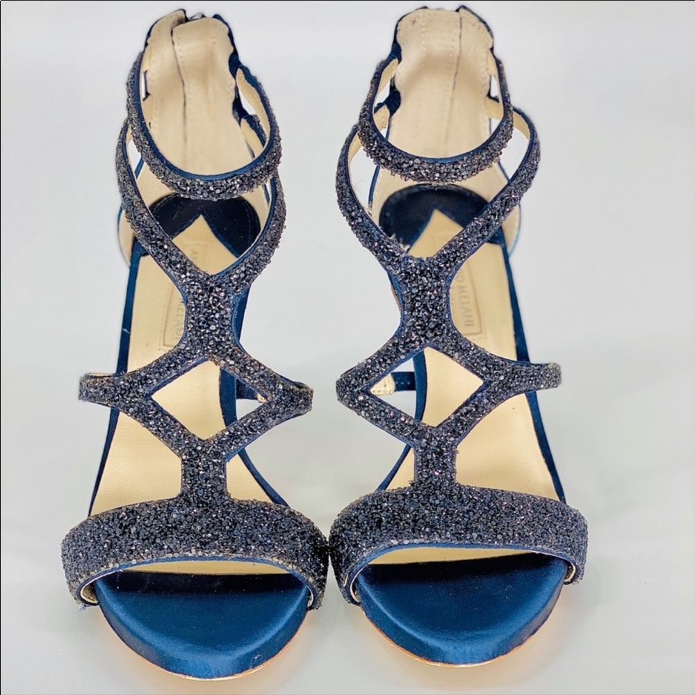 ANTONIO MELANI-Size 7.5M-Karalina Navy Heels